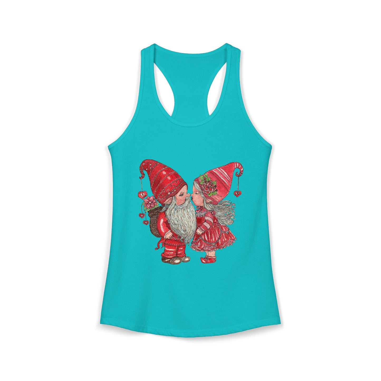 Gnome Lovers Women's Ideal Racerback Tank