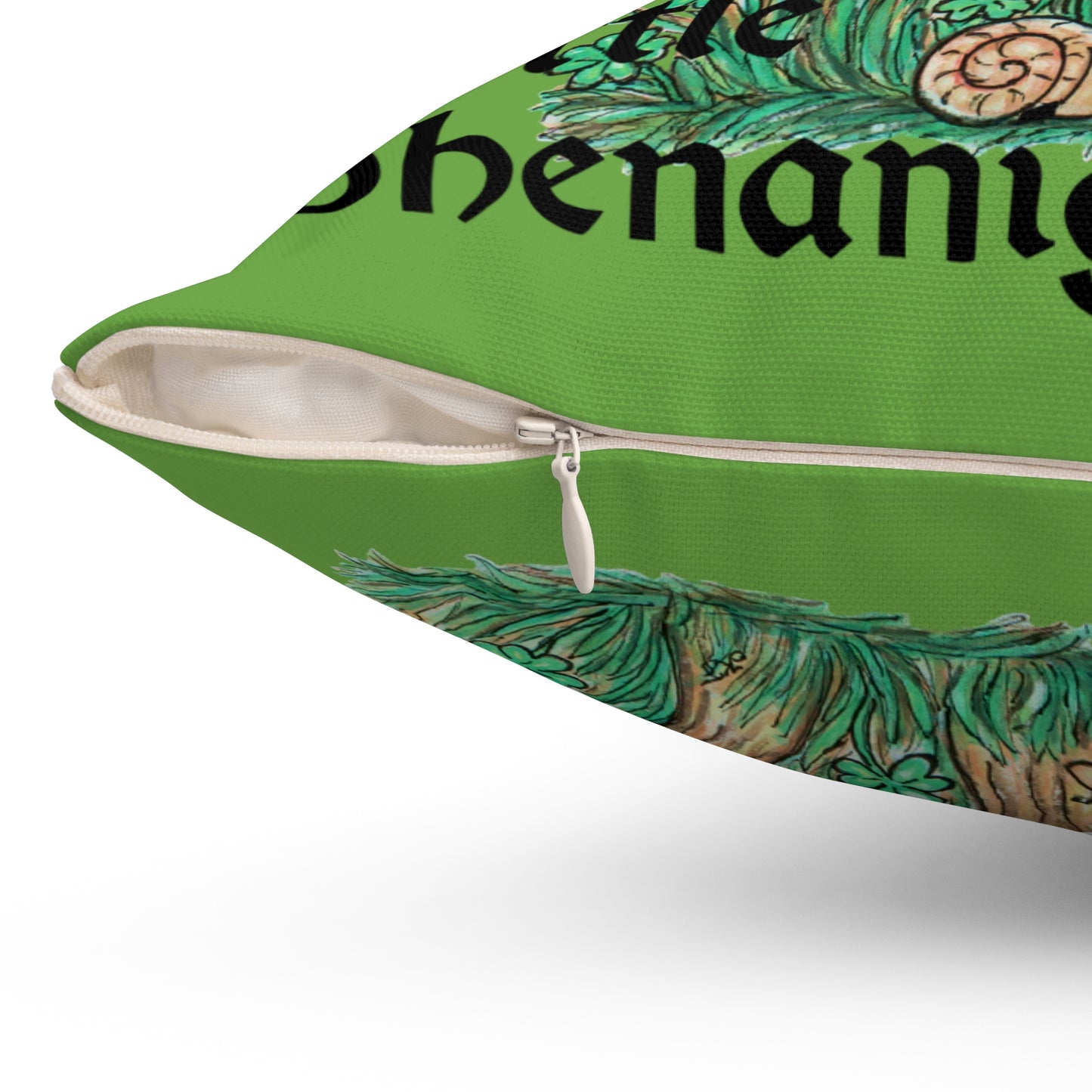 Cutest Shenanigan Spun Polyester Square Pillow