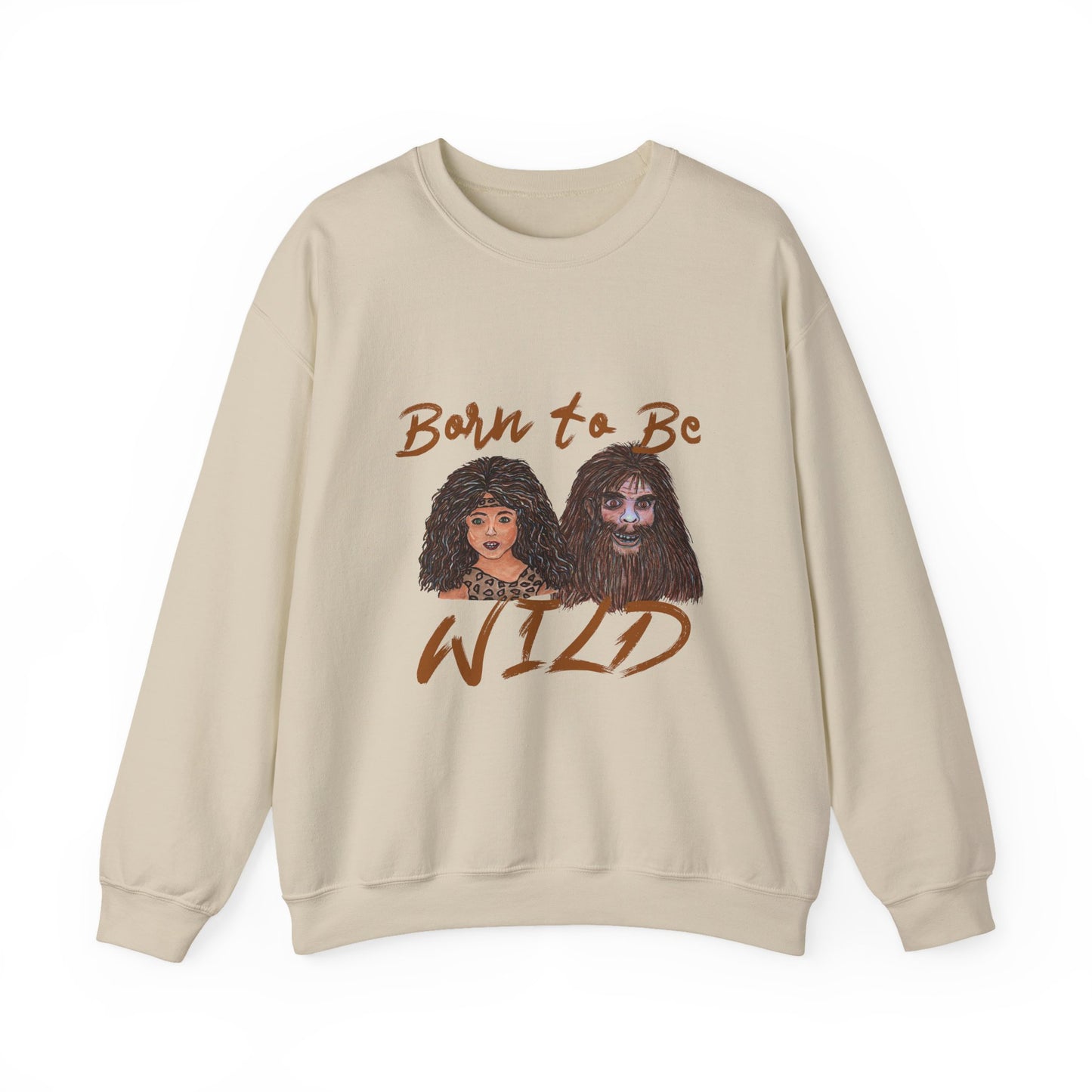 Born to be Wild Unisex Heavy Blend™ Crewneck Sweatshirt