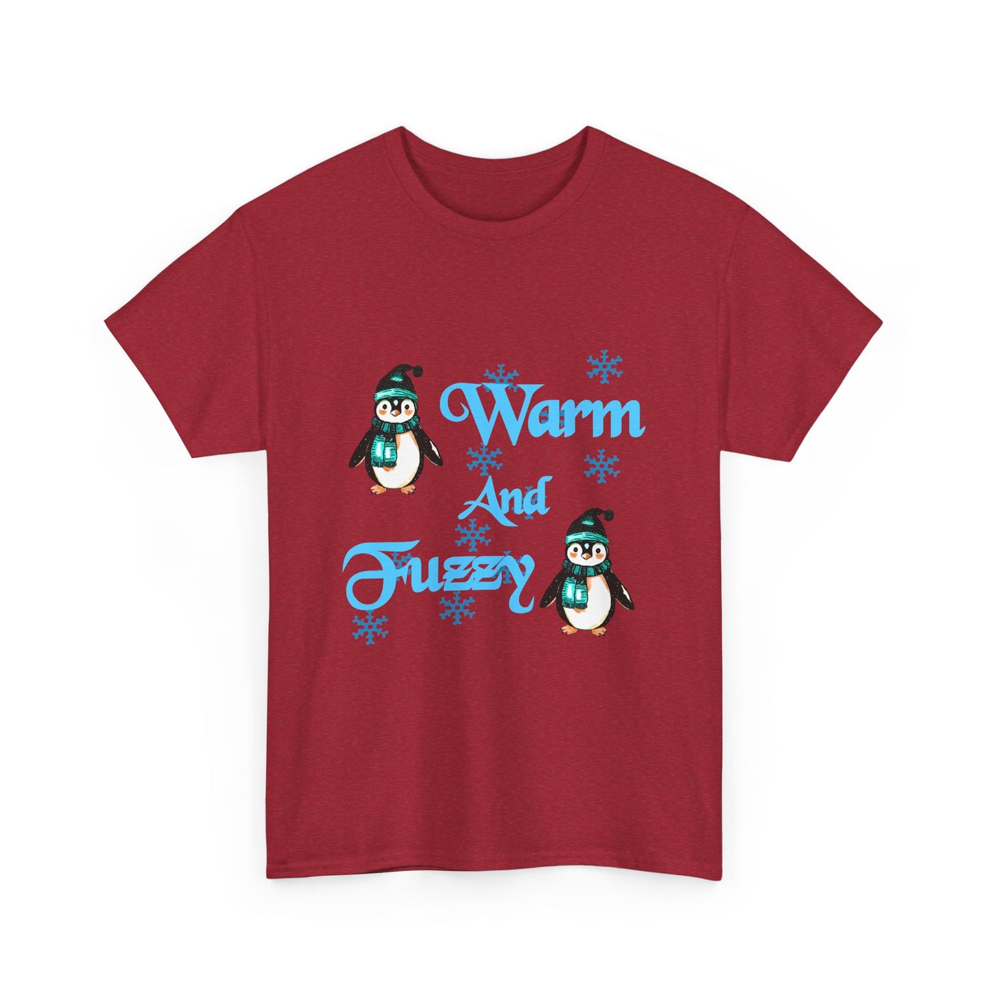 Warm and Fuzzy Unisex Heavy Cotton Tee