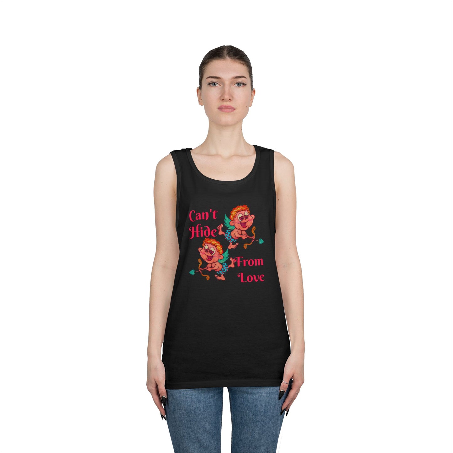 Can't Hide From Love Unisex Heavy Cotton Tank Top