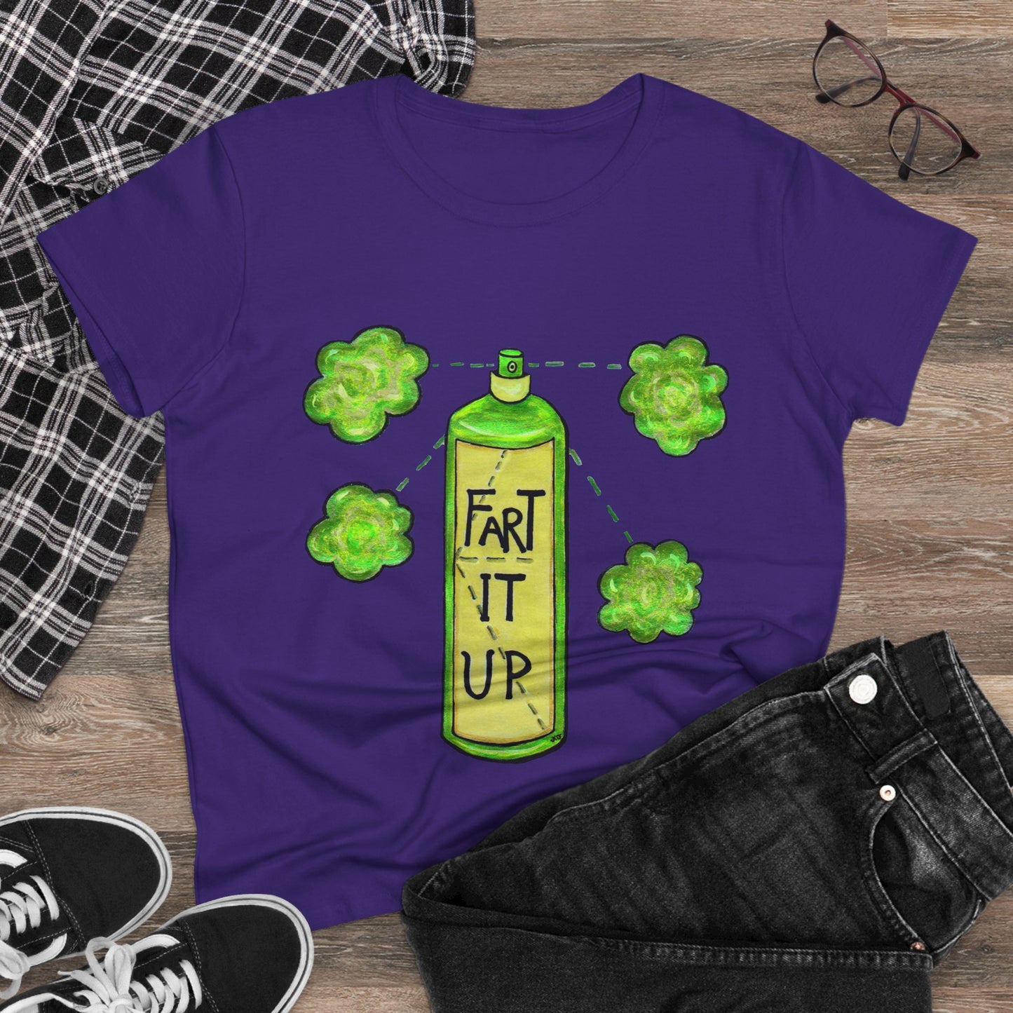 Fart it Up Women's Midweight Cotton Tee