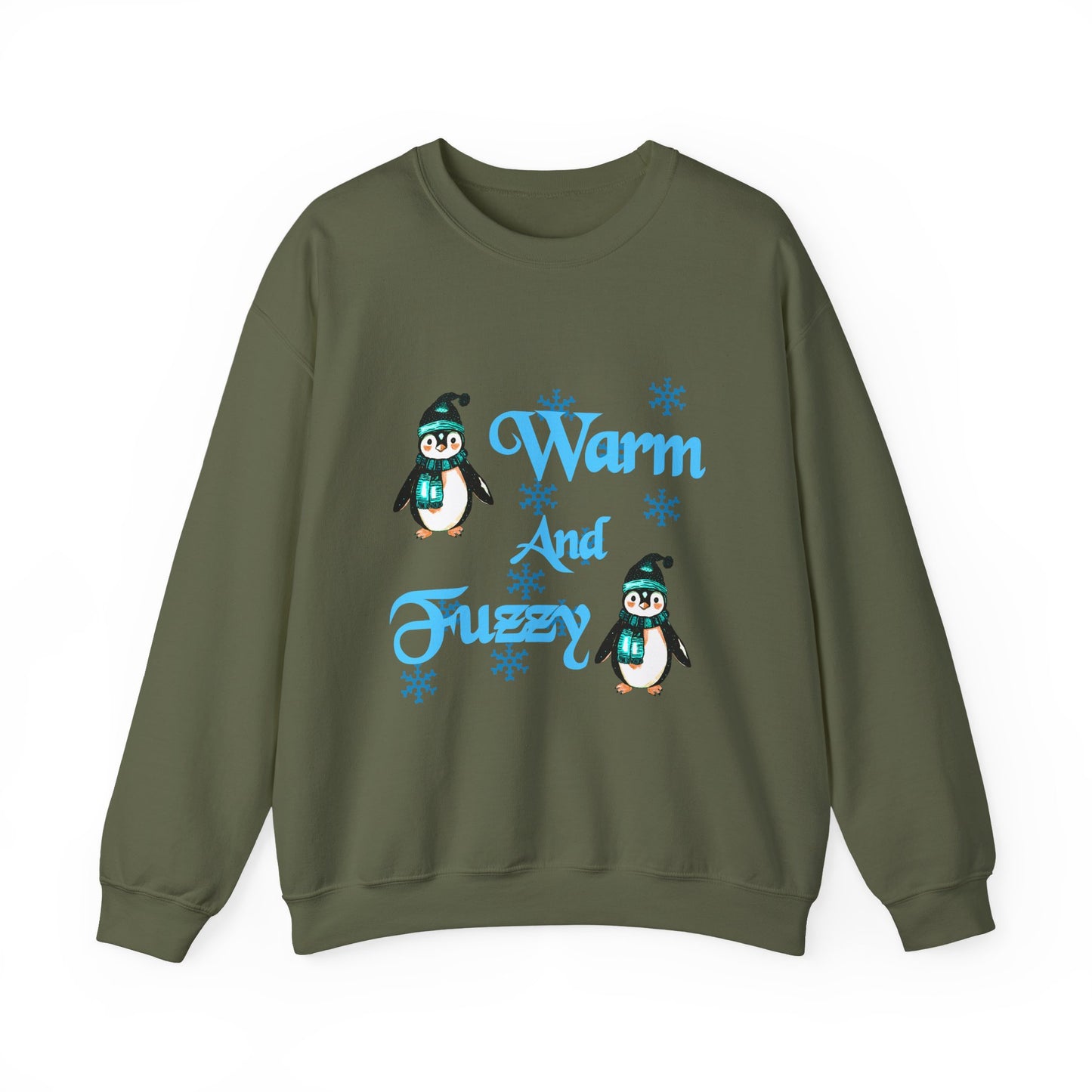 Warm and Fuzzy Unisex Heavy Blend™ Crewneck Sweatshirt