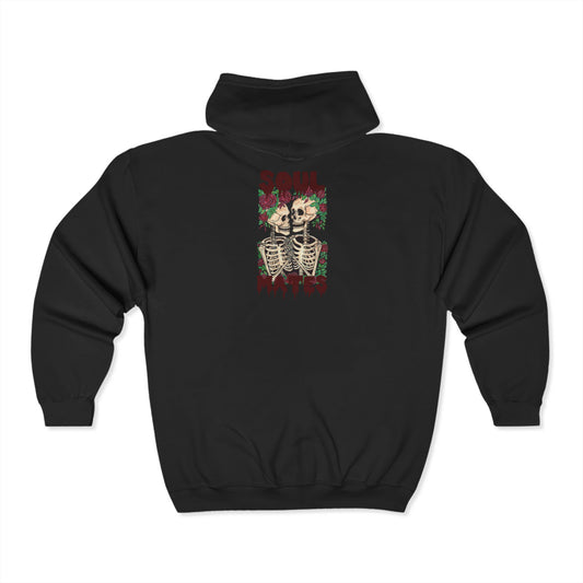 Soul Mates Unisex Heavy Blend™ Full Zip Hooded Sweatshirt