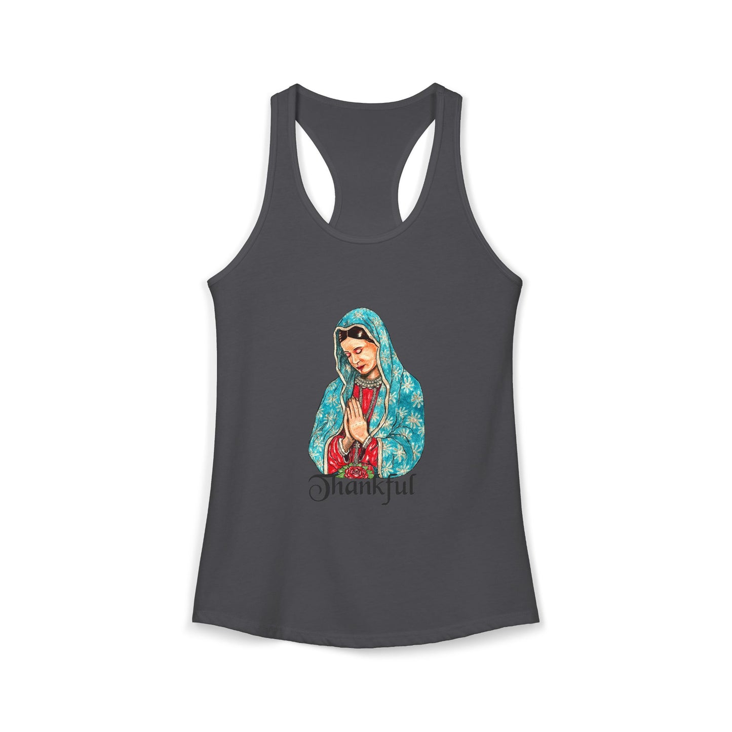 Thankful Women's Ideal Racerback Tank