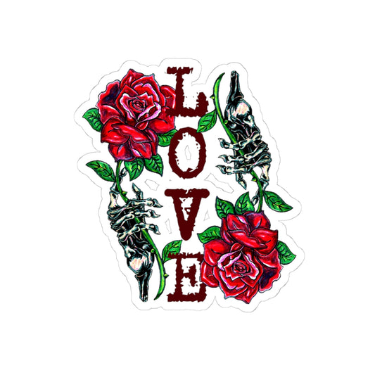 Love Kiss-Cut Stickers