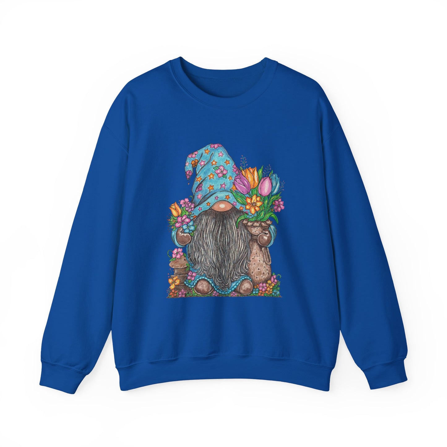 Gardening Gnome Unisex Heavy Blend™ Crewneck Sweatshirt