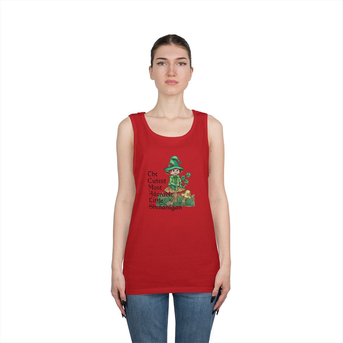 Cutest Shenanigans Unisex Heavy Cotton Tank Top
