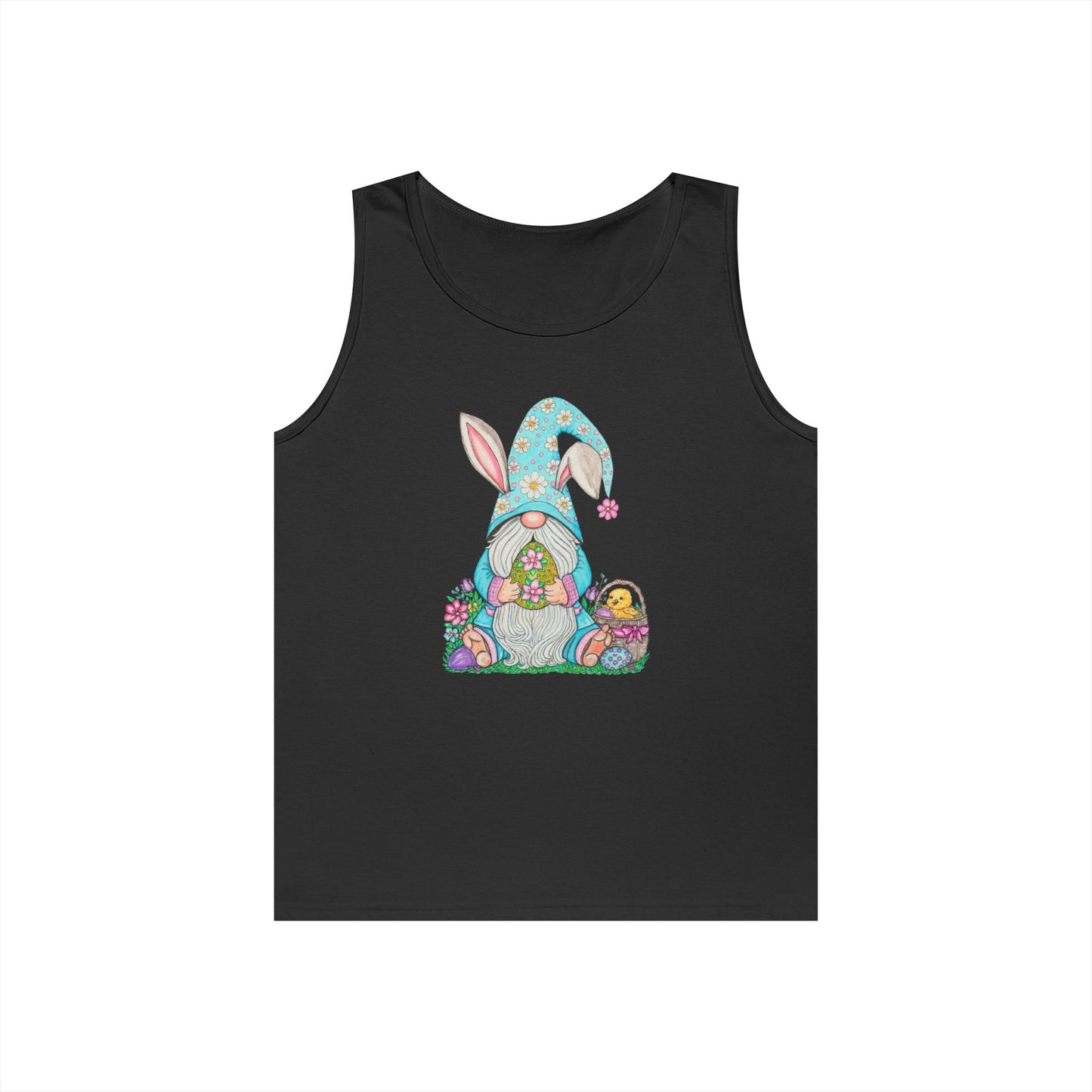 Easter Gnome Unisex Heavy Cotton Tank Top