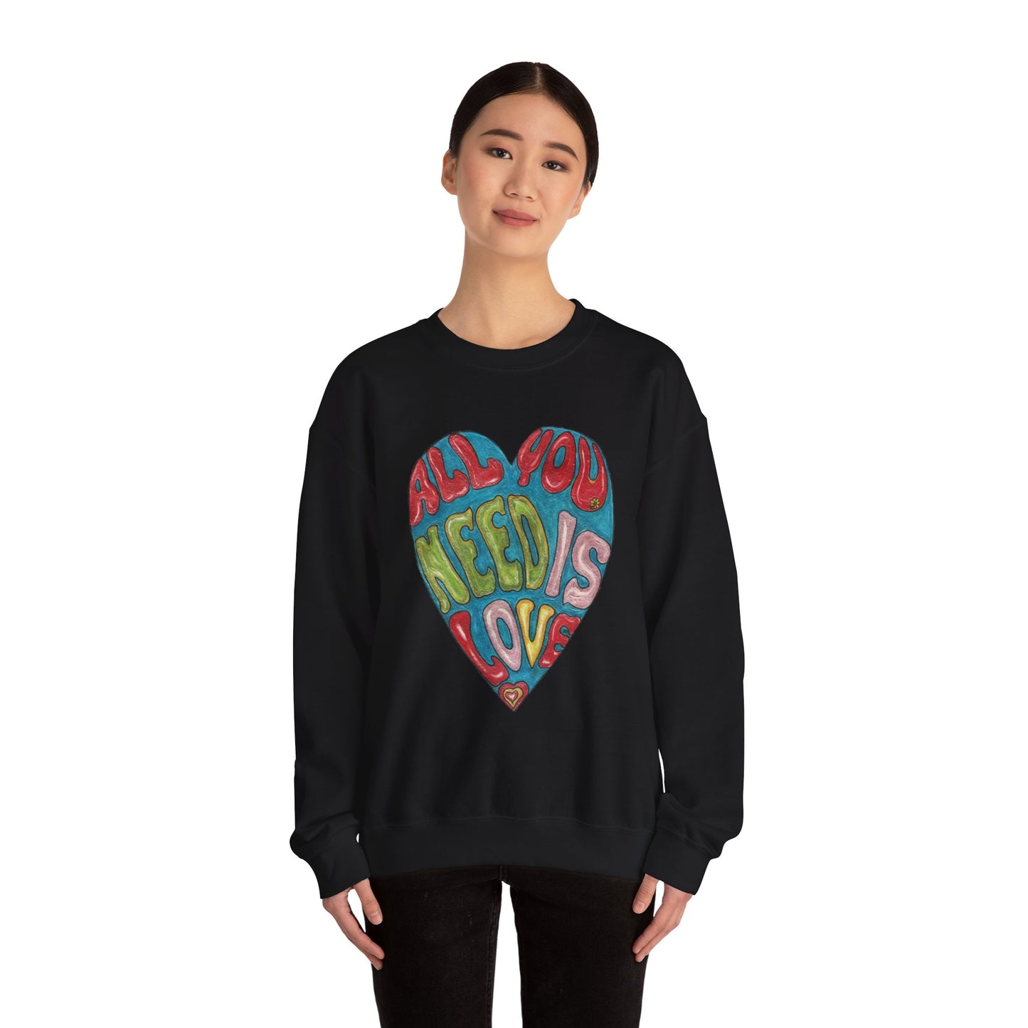 Love Unisex Heavy Blend™ Crewneck Sweatshirt