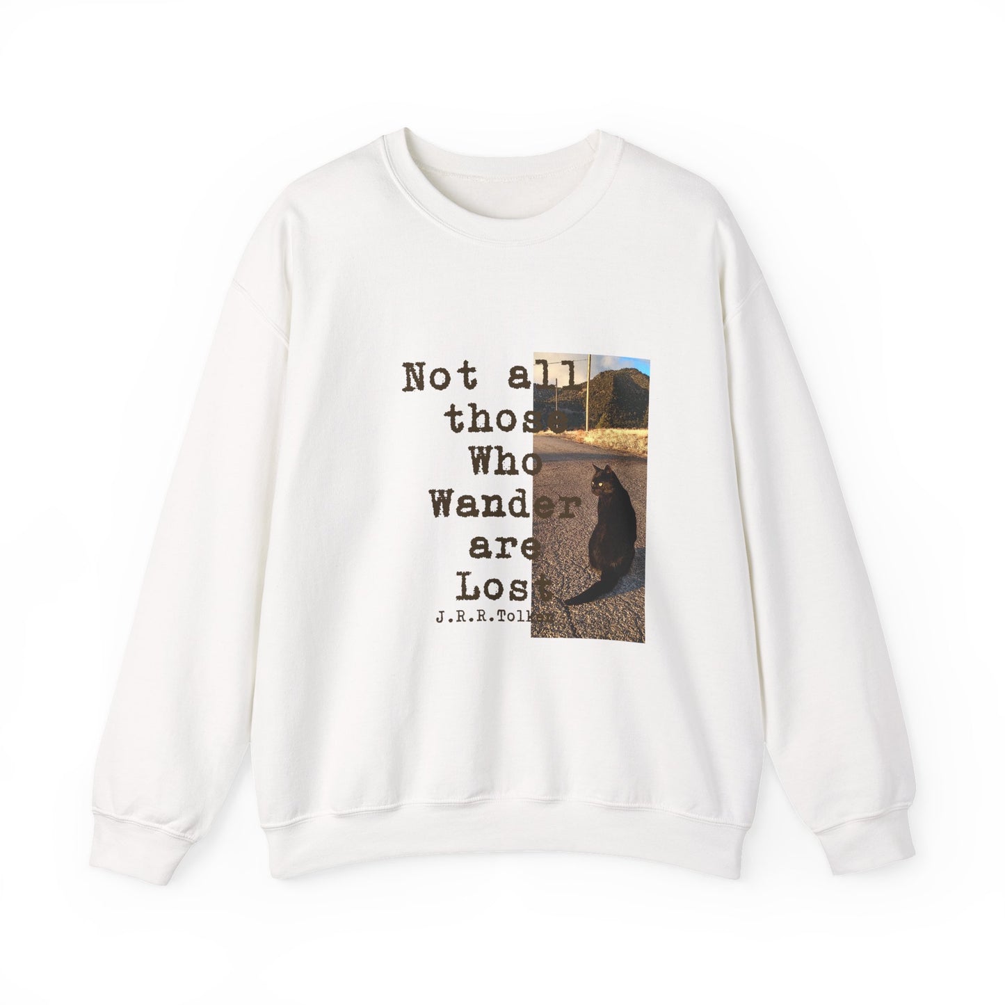 Wandering Kitty Unisex Heavy Blend™ Crewneck Sweatshirt