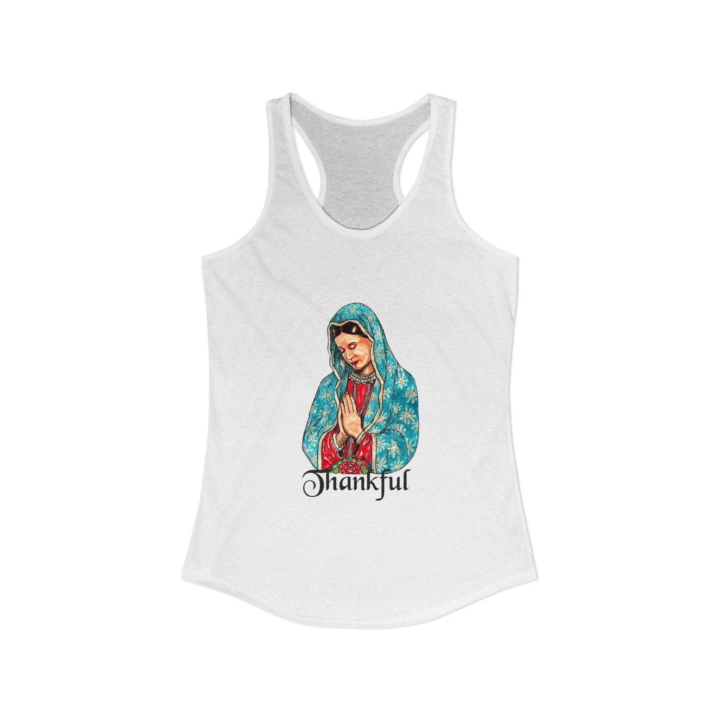 Thankful Women's Ideal Racerback Tank