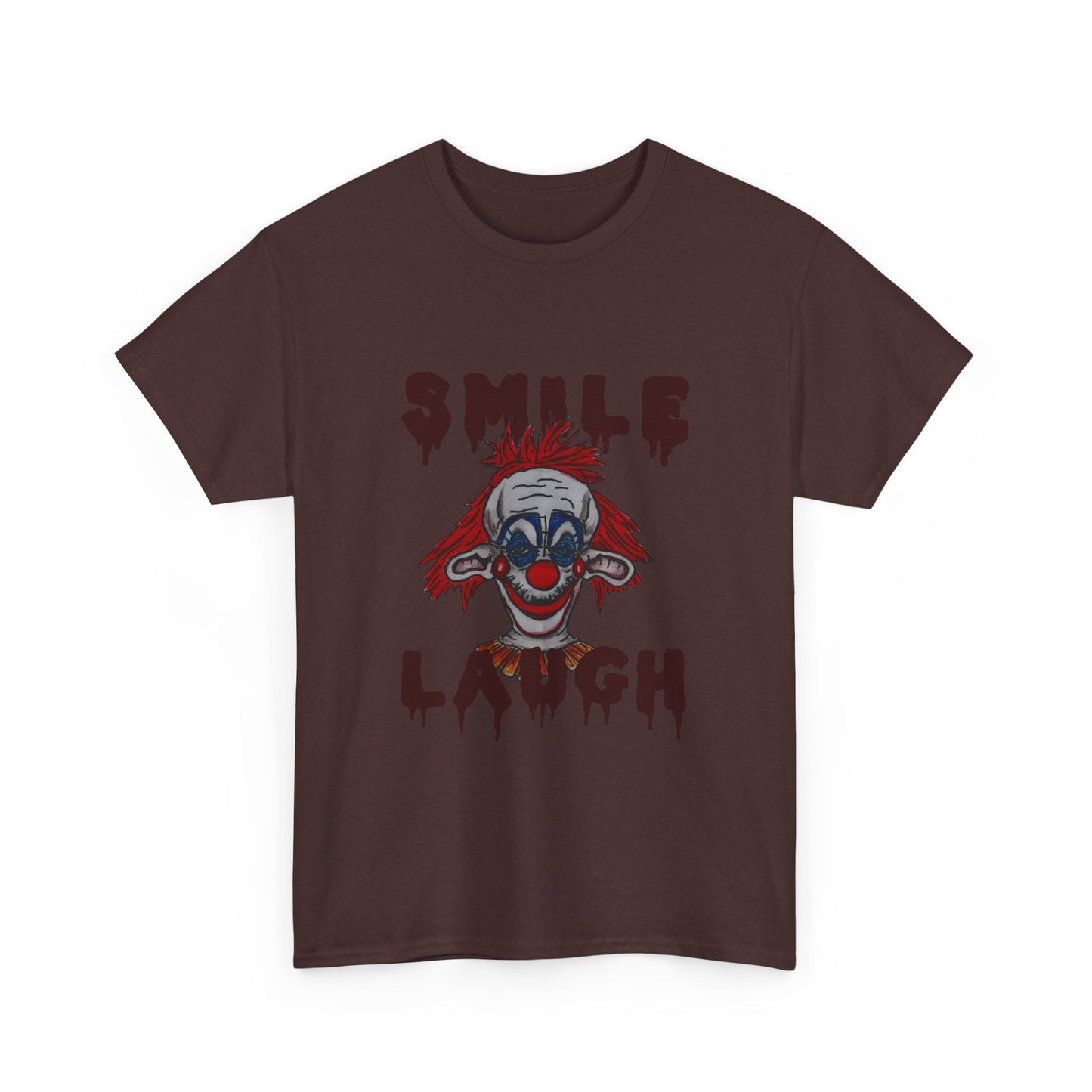 Smile, Laugh Unisex Heavy Cotton Tee