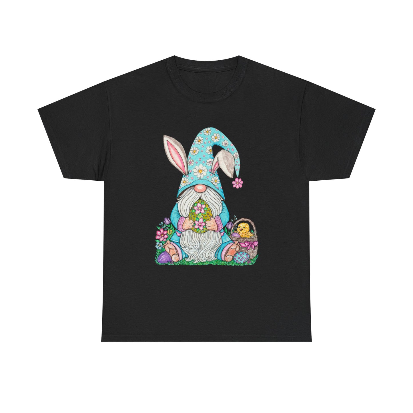 Easter Gnome Unisex Heavy Cotton Tee