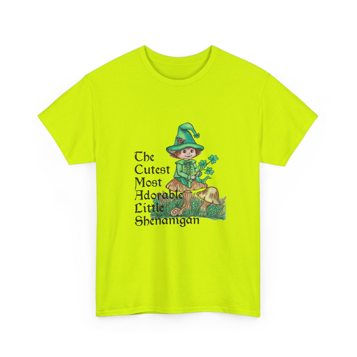 Cutest Leprechaun Unisex Heavy Cotton Tee