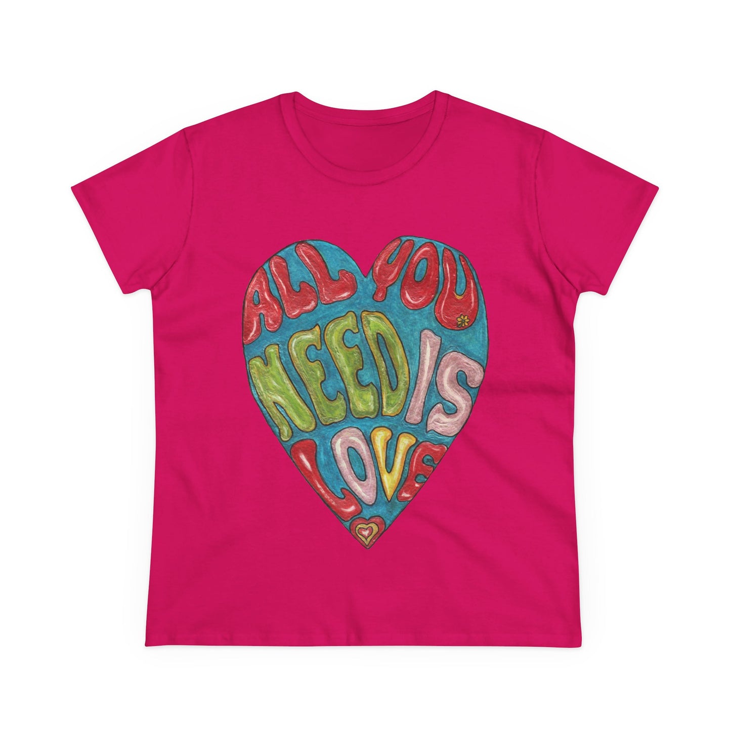 Love Women's Midweight Cotton Tee