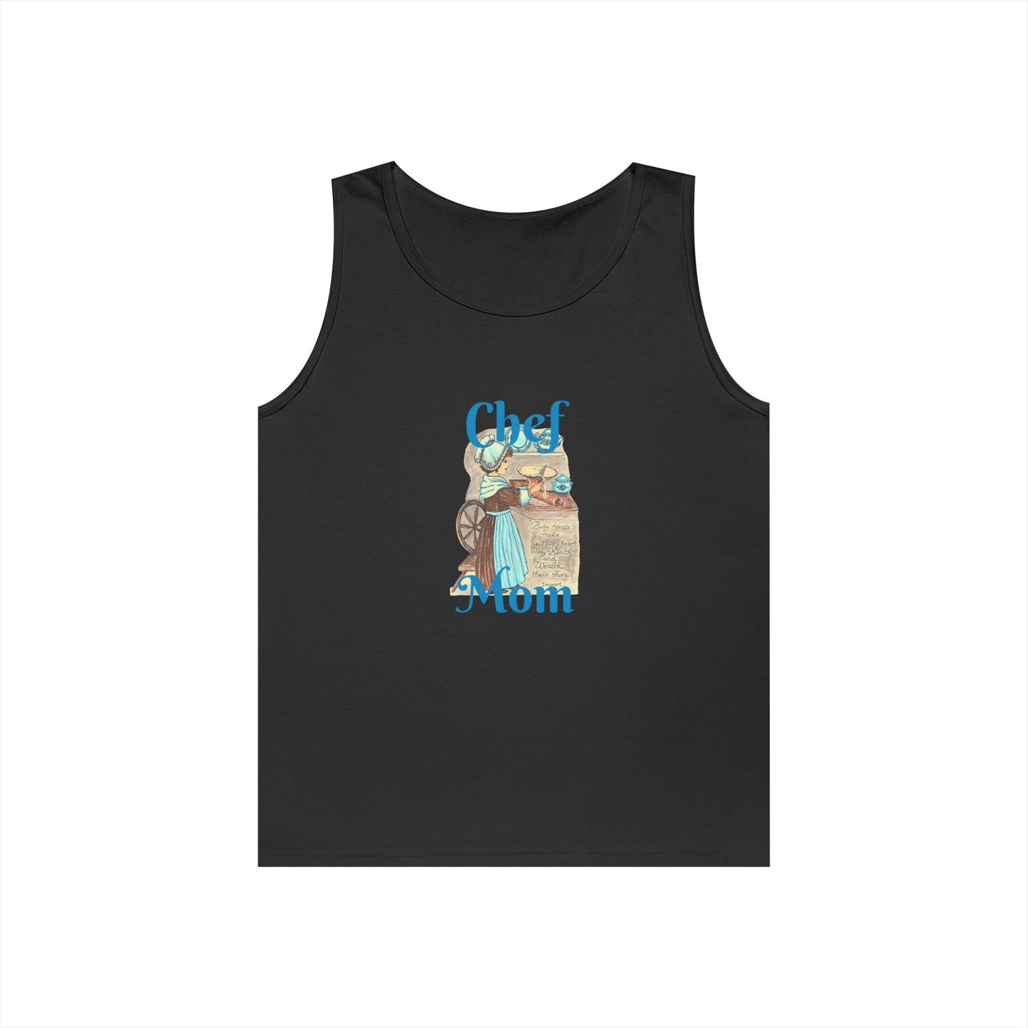 Chef Mom Unisex Heavy Cotton Tank Top