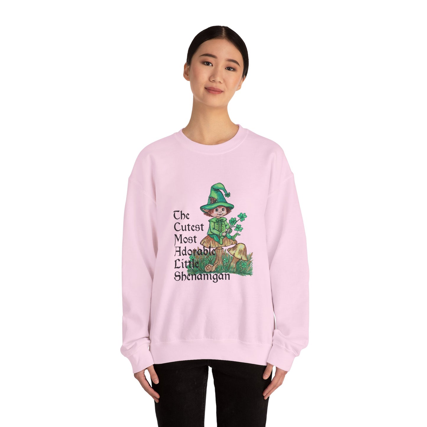 Cutest Leprechaun Unisex Heavy Blend™ Crewneck Sweatshirt
