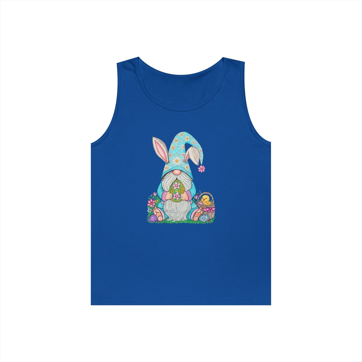 Easter Gnome Unisex Heavy Cotton Tank Top