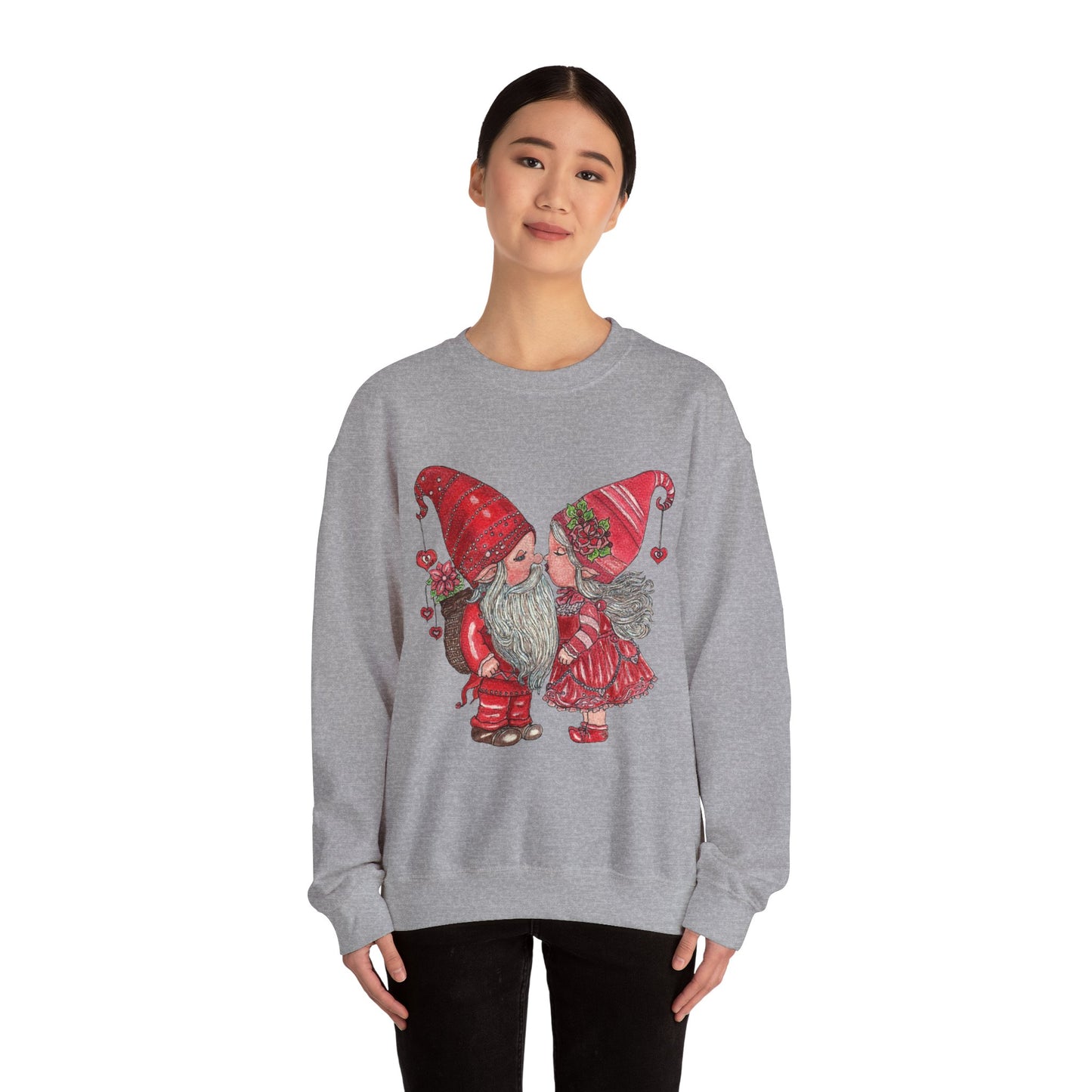 Gnome Lovers Unisex Heavy Blend™ Crewneck Sweatshirt