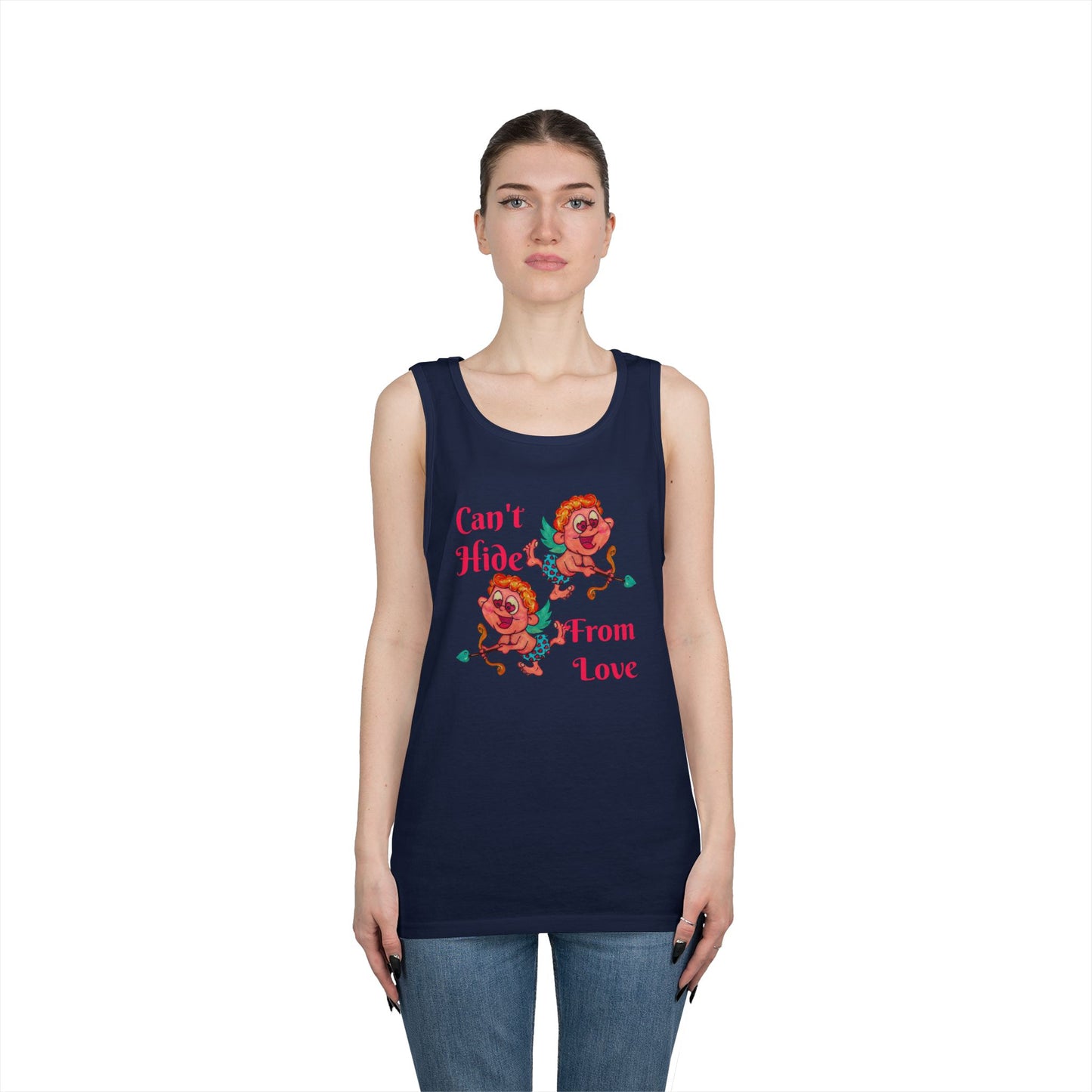 Can't Hide From Love Unisex Heavy Cotton Tank Top