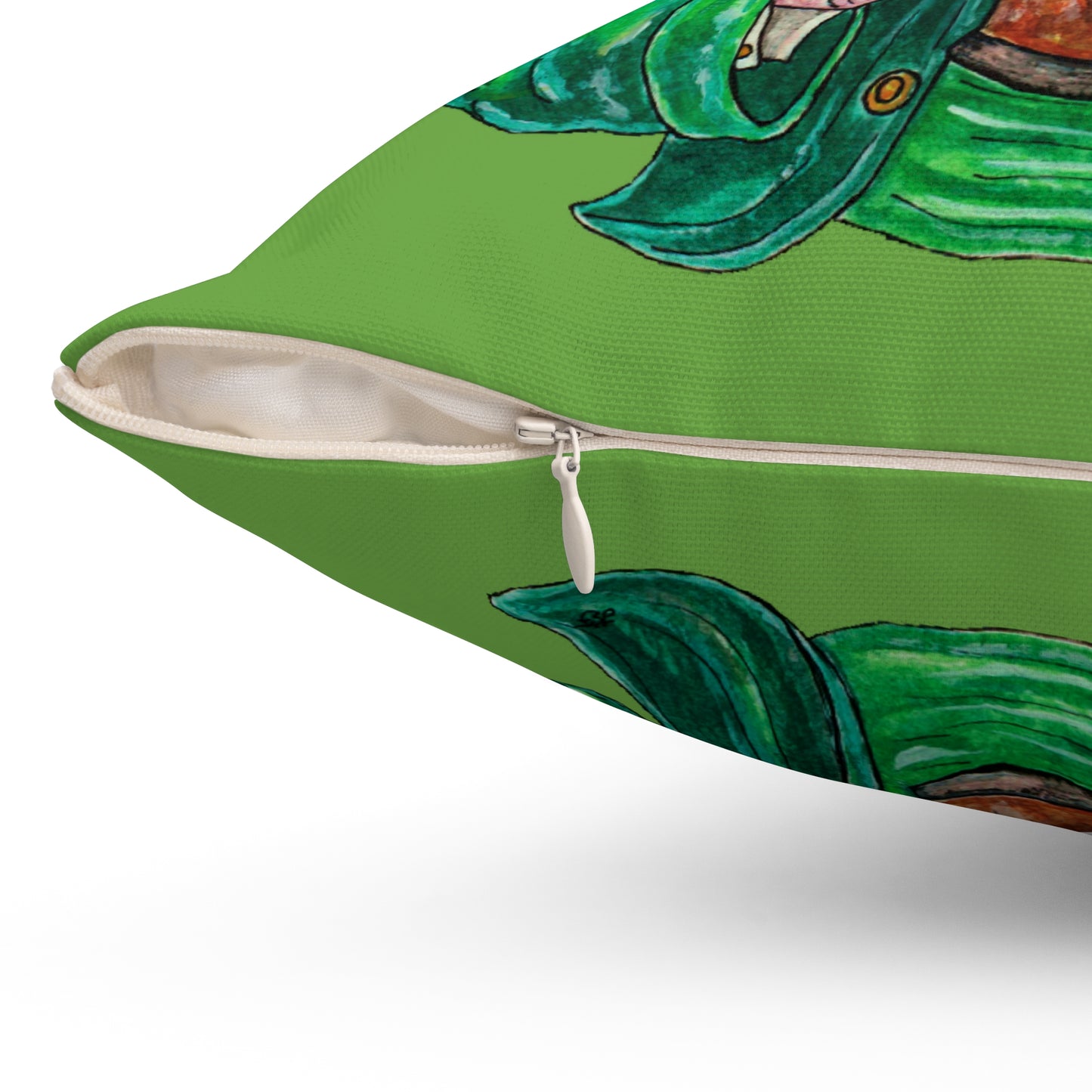 Drunken Leprechaun Spun Polyester Square Pillow