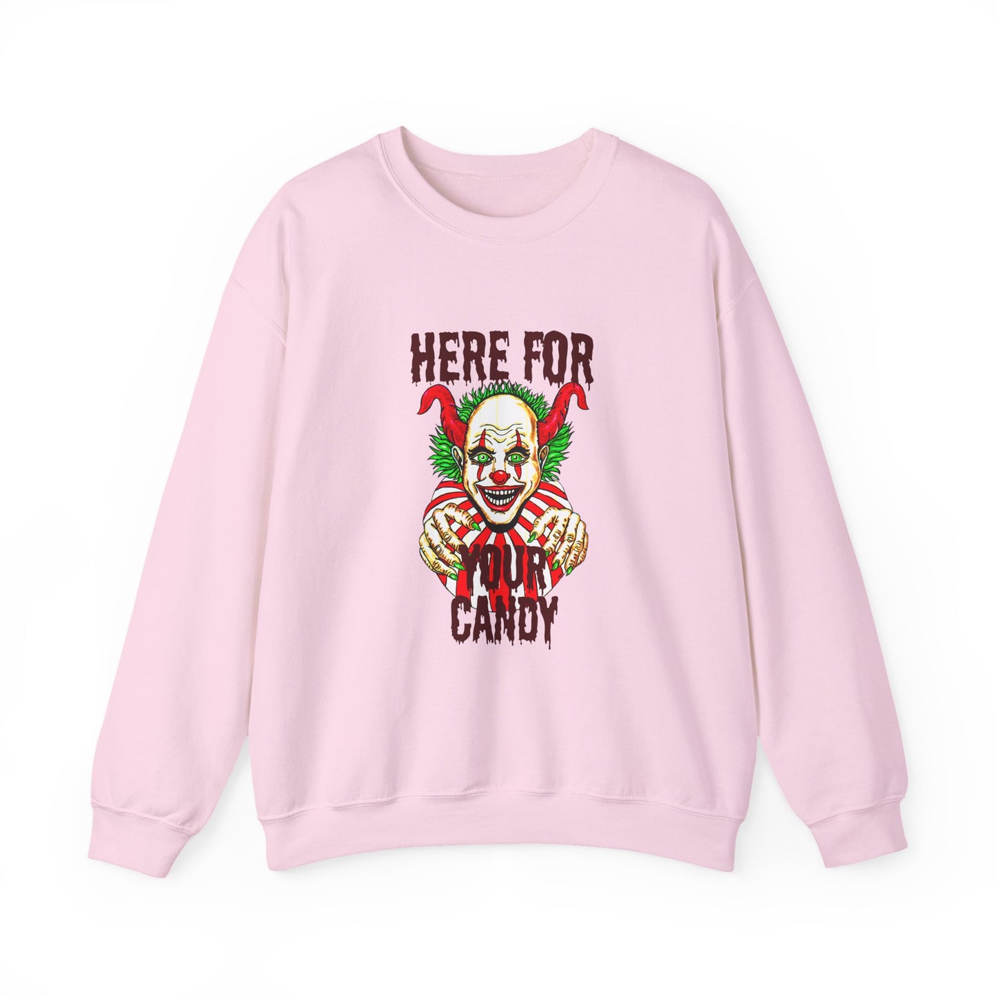 Here for Your Candy Unisex Heavy Blend™ Crewneck Sweatshirt