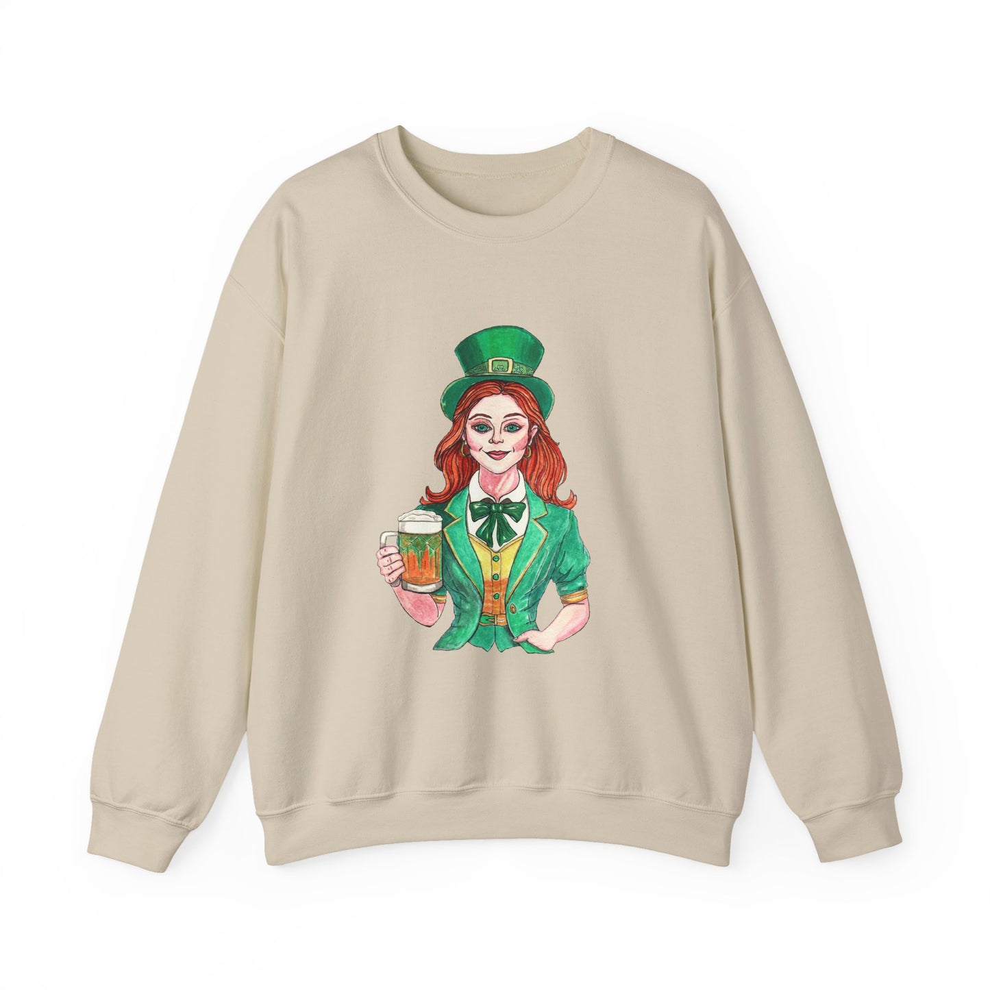Paddys Day Cheers Unisex Heavy Blend™ Crewneck Sweatshirt