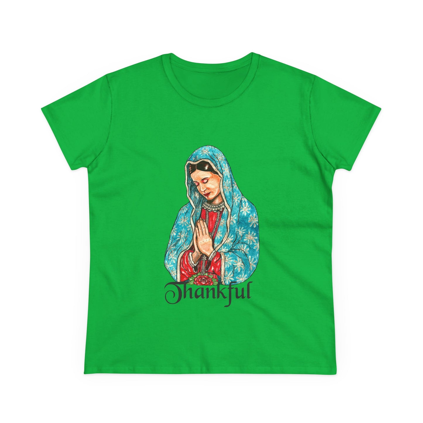 Thankful Women's Midweight Cotton Tee