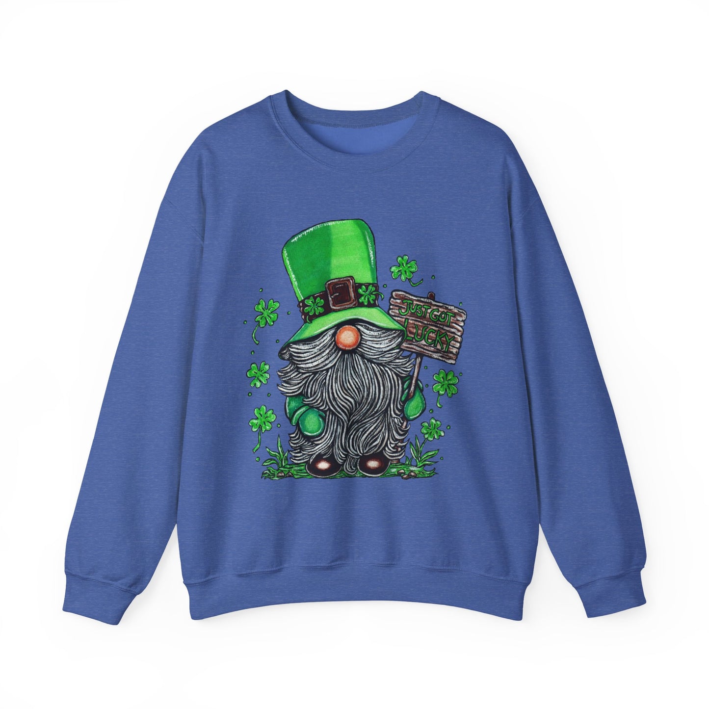 Gnomish Leprechaun Unisex Heavy Blend™ Crewneck Sweatshirt