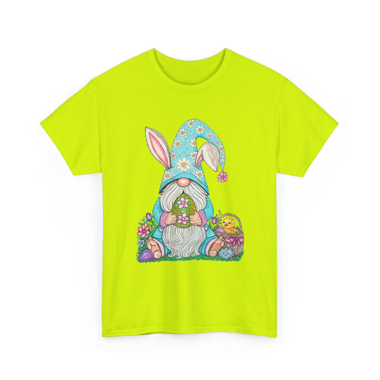 Easter Gnome Unisex Heavy Cotton Tee