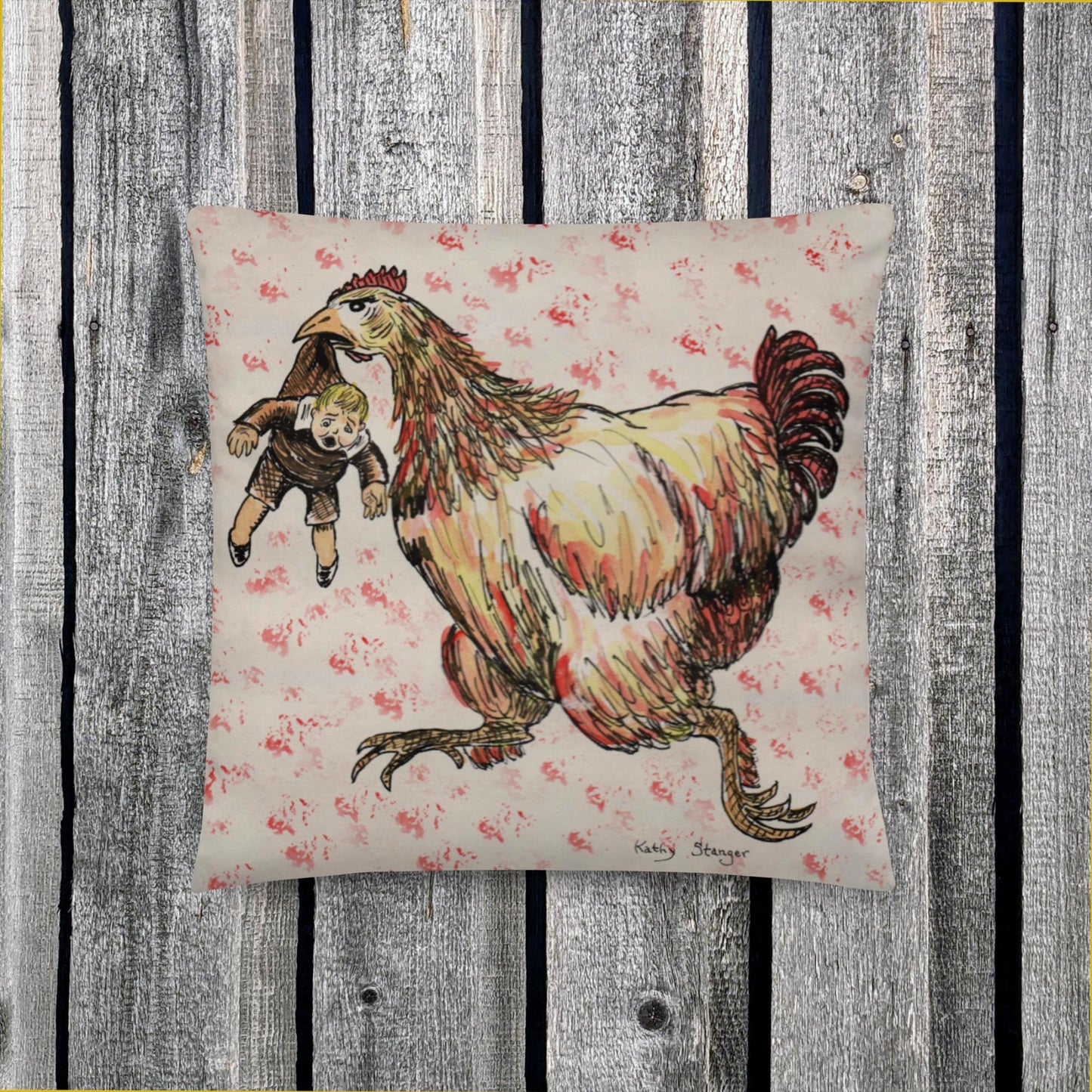 Chicken Bait Basic Pillow