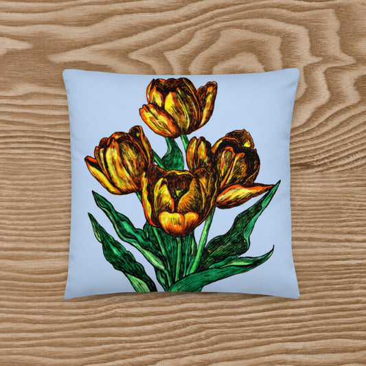 Tulips Basic Pillow