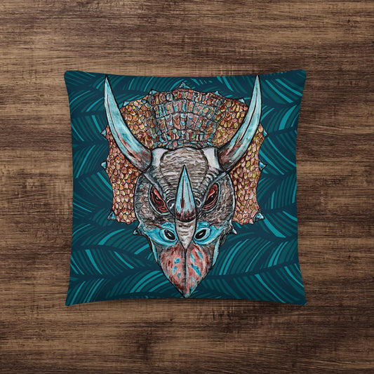 Triceratops Basic Pillow