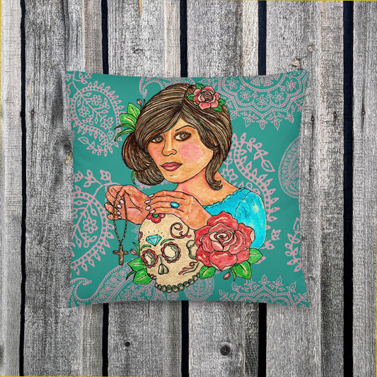 Day of the Dead Basic Pillow