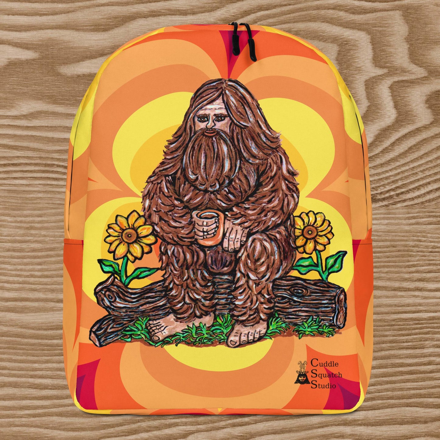 Coffee Squatch Minimalist Backpack