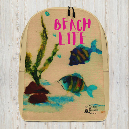 Beach Life Minimalist Backpack