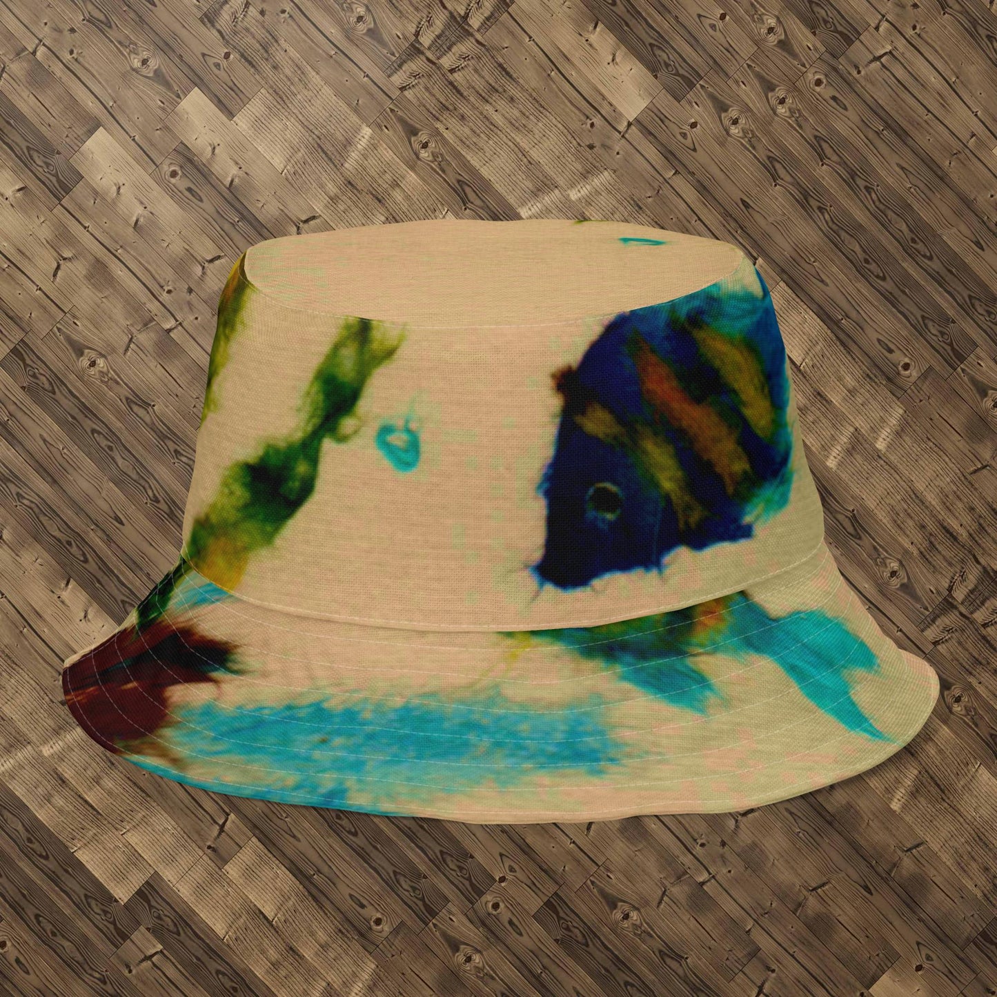 Tropical Fish Reversible bucket hat