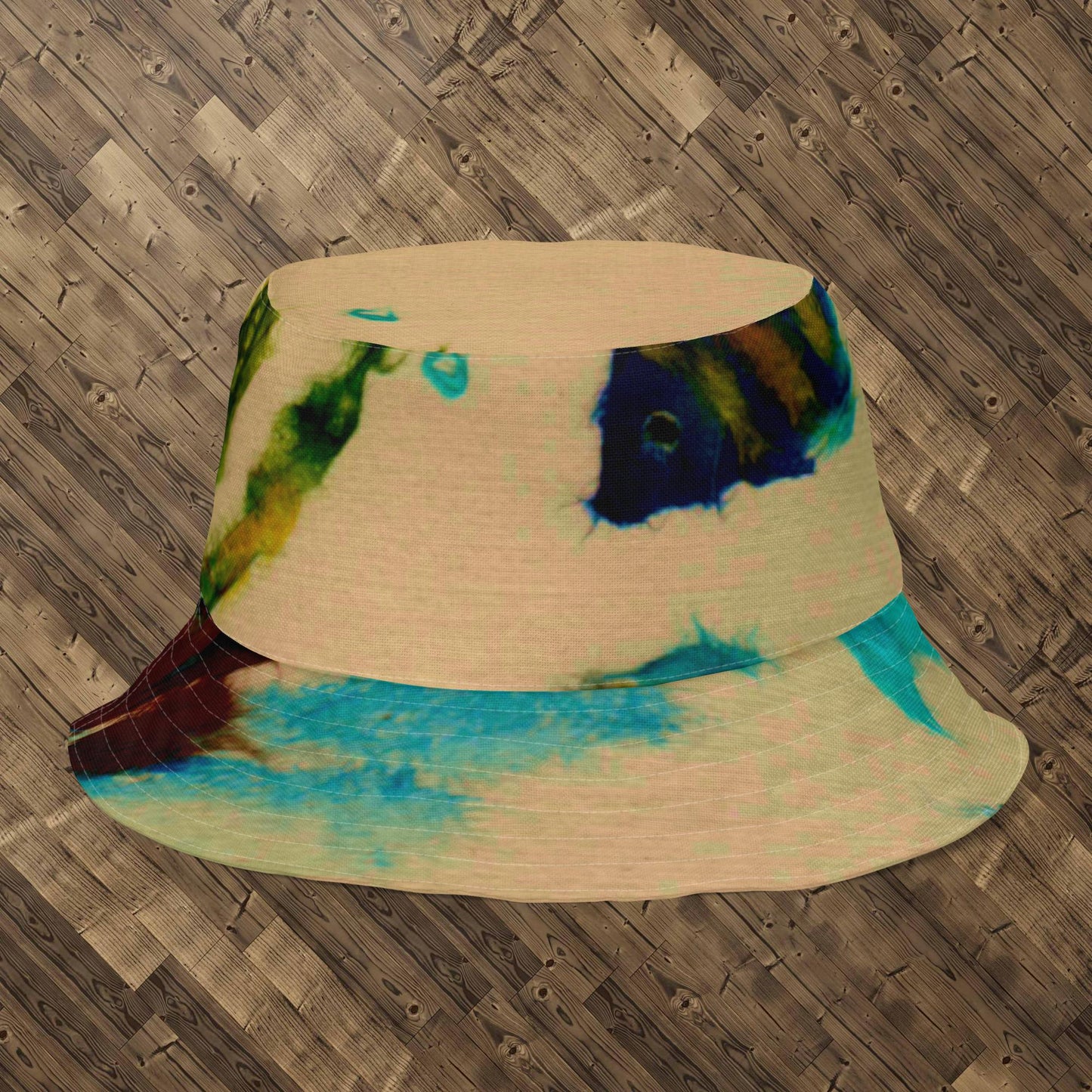 Tropical Fish Reversible bucket hat