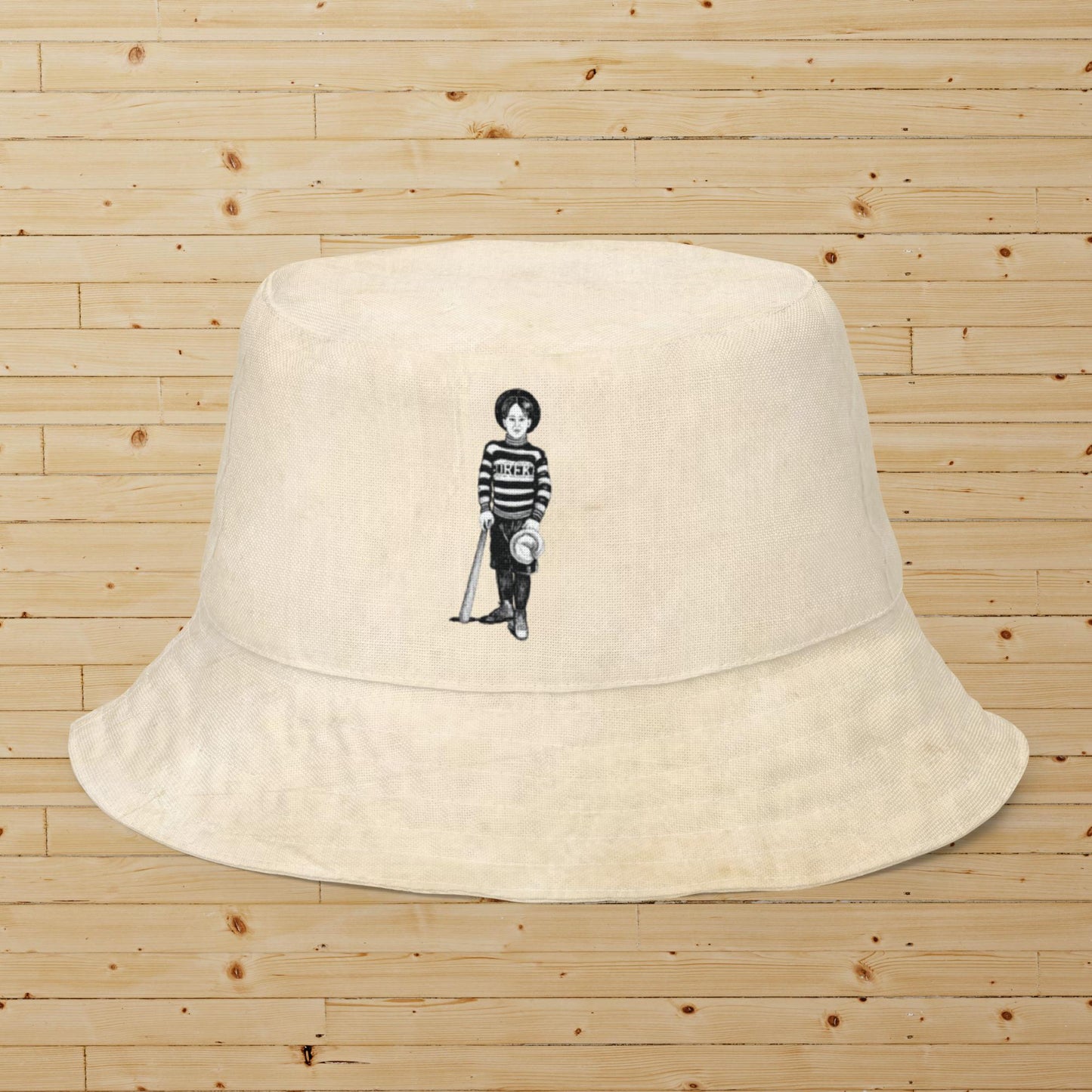 Eureka Baseball Boy Reversible bucket hat