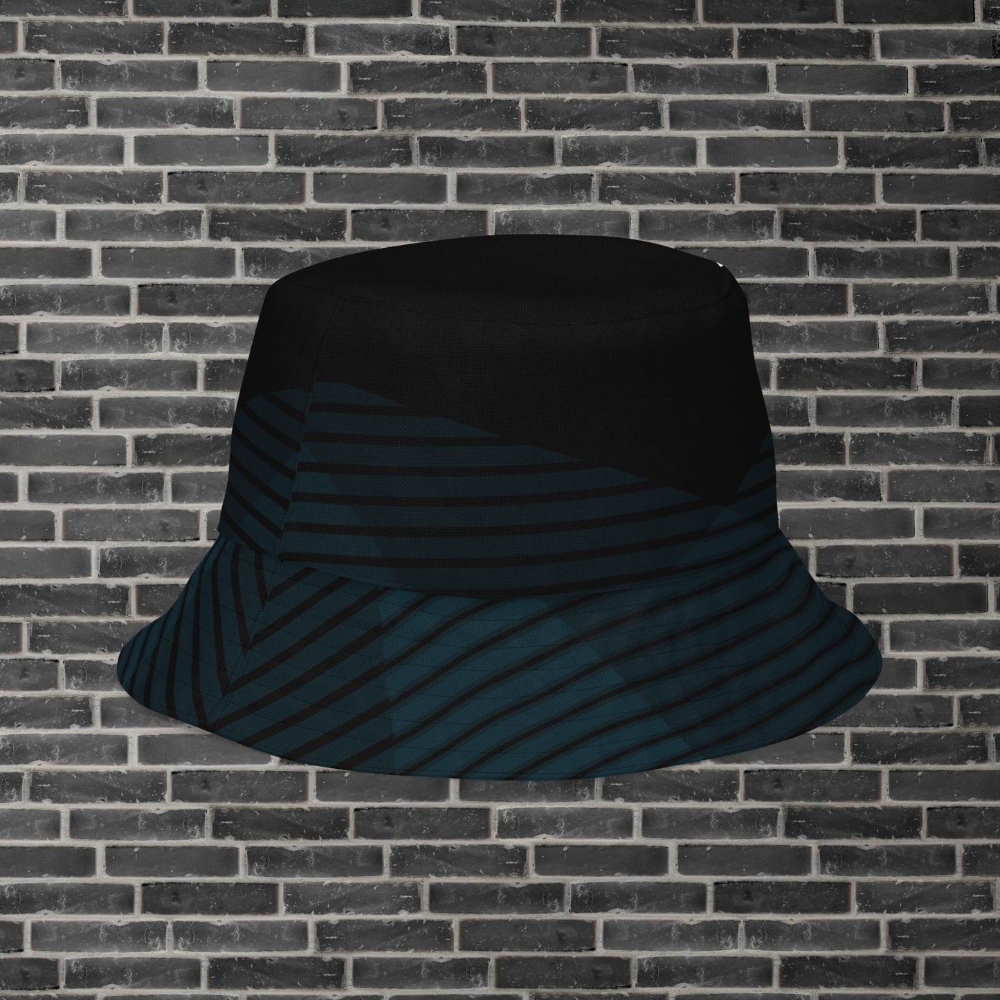 Black Cat Reversible bucket hat