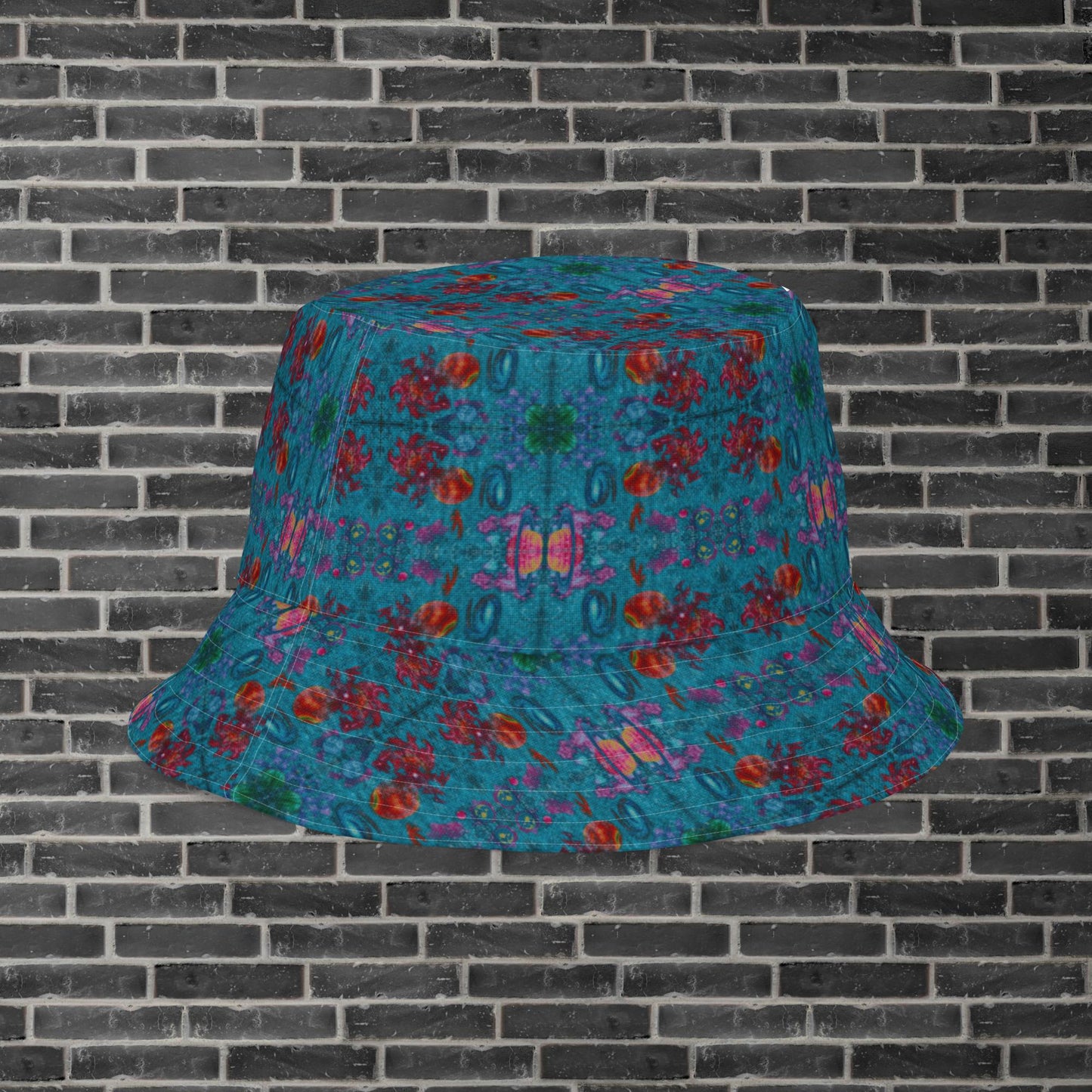 Kaleidoscope Universe Reversible bucket hat