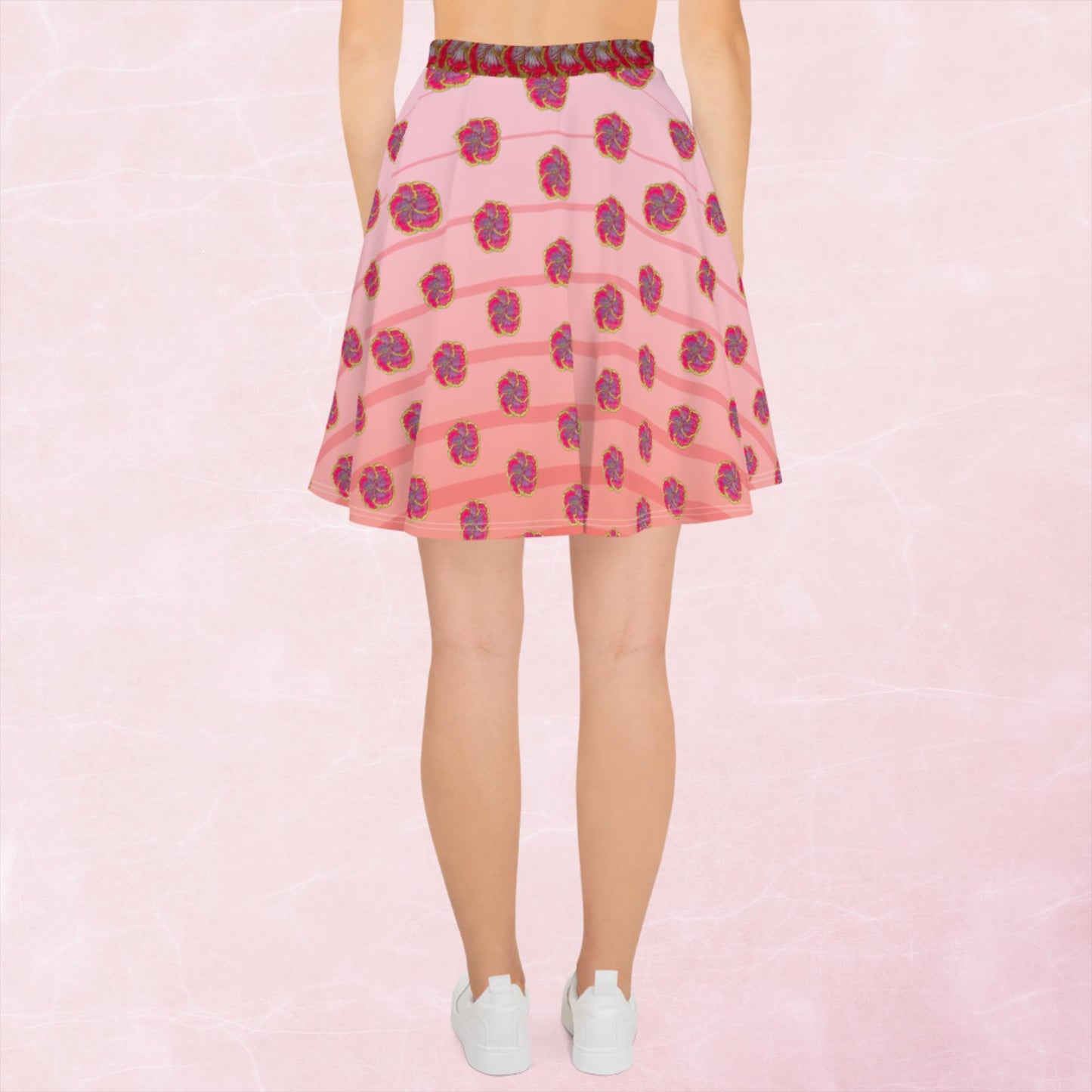 Hibiscus Skater Skirt