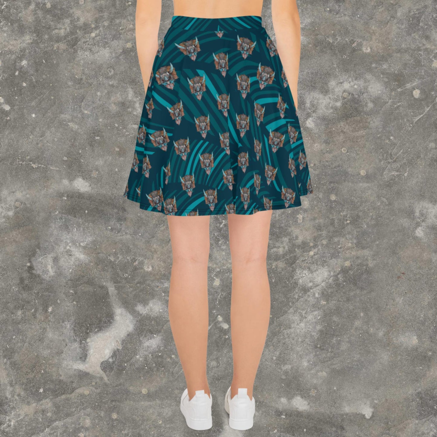 Triceratops Skater Skirt