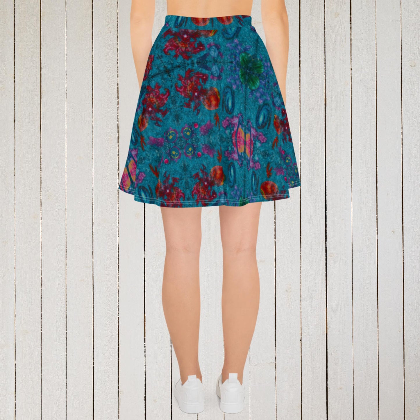 Kaleidoscope Universe Skater Skirt