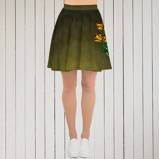 Tulips Skater Skirt