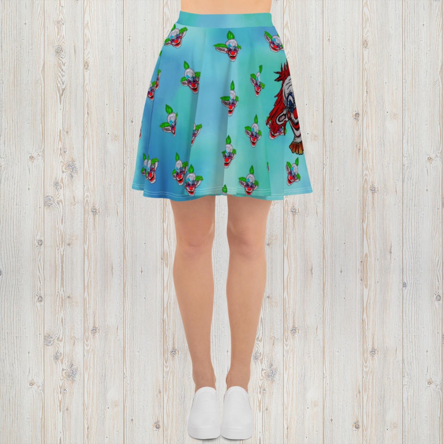 Evil Clown Skater Skirt