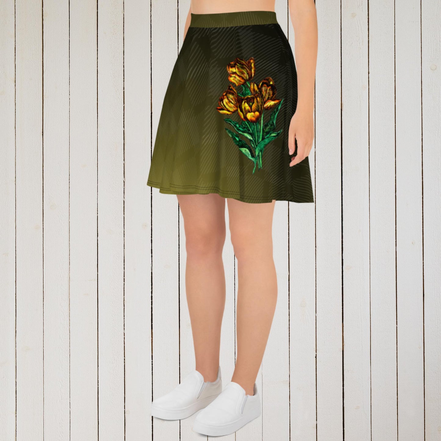 Tulips Skater Skirt