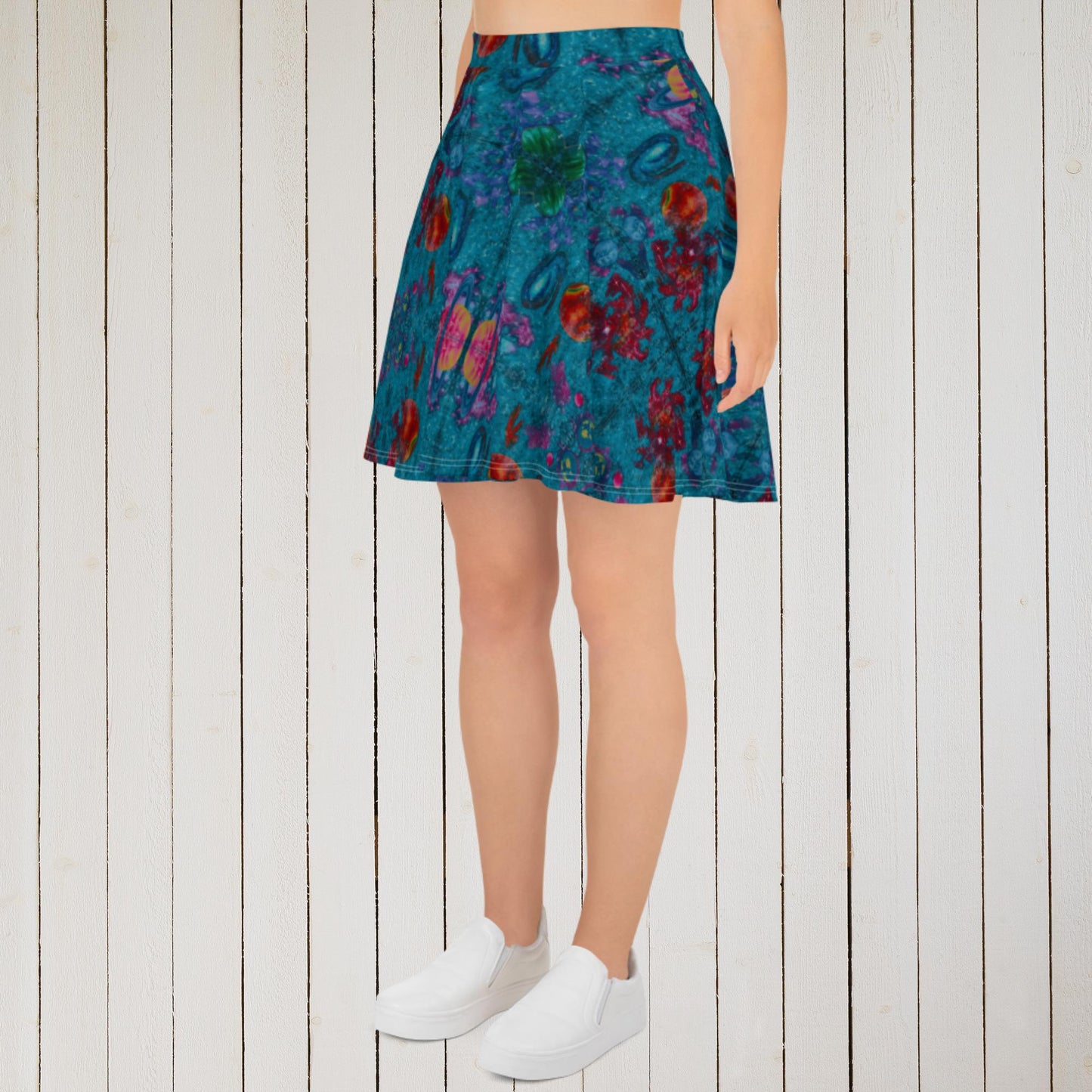 Kaleidoscope Universe Skater Skirt