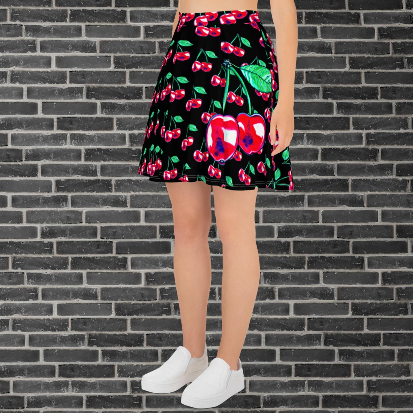 Cherry Skater Skirt